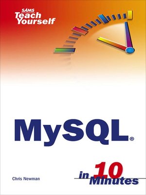 cover image of MySQL&#174; in 10 Minutes